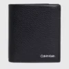 Calvin Klein Portefeuille 3 Volets En Cuir Anti-RFID