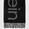 Calvin Klein Écharpe En Laine Et Jacquard Avec Logo