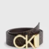 Calvin Klein Ceinture Réversible En Matière Recyclée Avec Logo