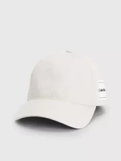 Calvin Klein Casquette En Coton Bio Avec Logo