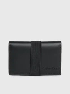 Calvin Klein Porte-cartes En Cuir Zippé Anti-RFID