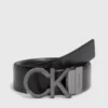 Calvin Klein Ceinture Réversible En Cuir Avec Logo