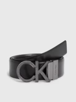 Calvin Klein Ceinture Réversible En Cuir Avec Logo