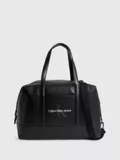 Calvin Klein Sac De Voyage Carré Avec Logo