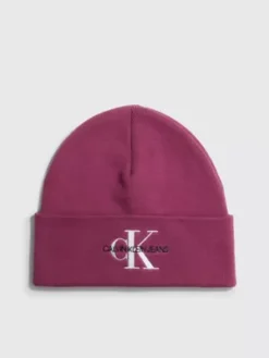 Calvin Klein Bonnet En Coton Avec Logo