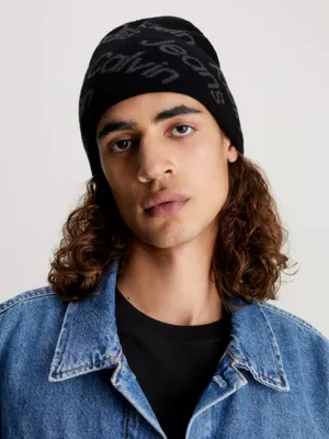 Calvin Klein Bonnet En Coton Entièrement Orné De Logos – Image 3