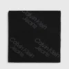 Calvin Klein Écharpe En Coton Entièrement Ornée De Logos