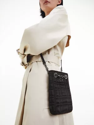 Calvin Klein Sac Avec étui Pour Téléphone En Velours Recyclé – Image 4