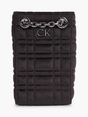 Calvin Klein Sac Avec étui Pour Téléphone En Velours Recyclé