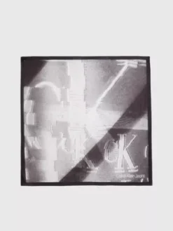 Calvin Klein Écharpe Châle En Coton Bio