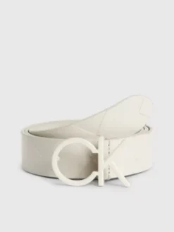 Calvin Klein Ceinture En Cuir Gaufré