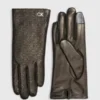 Calvin Klein Gants En Cuir Gaufré
