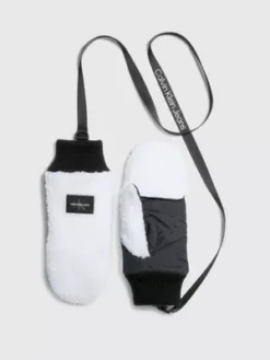 Calvin Klein Mitaines En Sherpa Doux