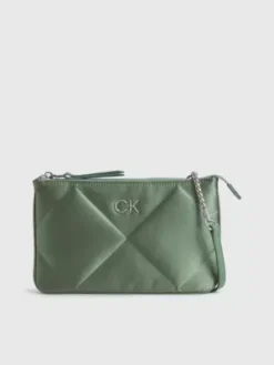 Calvin Klein Sac En Bandoulière Matelassé En Satin