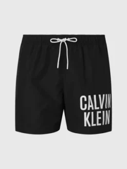 Calvin Klein Short De Bain Mi-long Avec Cordon De Serrage - Intense Power
