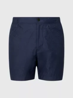 Calvin Klein Short De Bain Mi-long Avec Cordon De Serrage