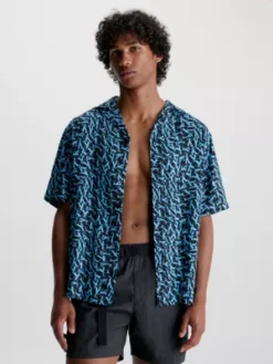 Calvin Klein Chemise De Plage - CK Monogram