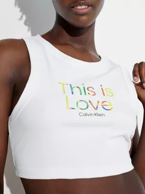 Calvin Klein Débardeur Court Unisexe - Pride – Image 5