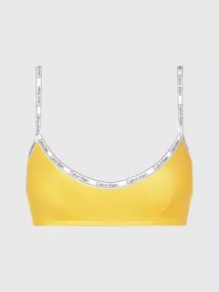 Calvin Klein Haut De Bikini Brassière - Logo Tape