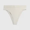 Calvin Klein Bas De Bikini Taille Haute - CK Monogram Rib