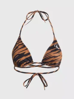 Calvin Klein Haut De Bikini Triangle - CK Print
