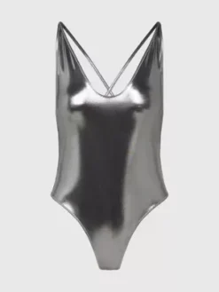 Calvin Klein Maillot De Bain à Bretelles Croisées - CK Foil