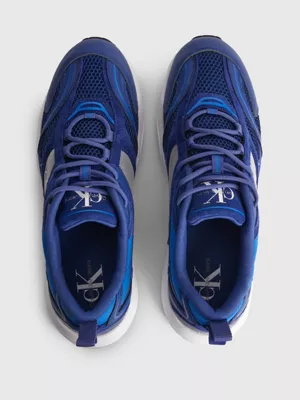 Calvin Klein Baskets En Maille Et Daim â Image 3