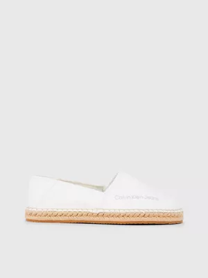 Calvin Klein Espadrilles En Coton Recyclé