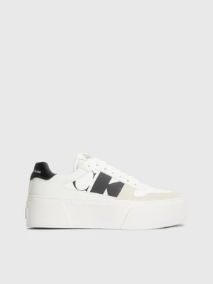 Calvin Klein Baskets Compensées En Daim