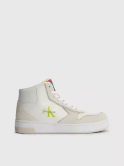 Calvin Klein Baskets Montantes En Cuir - Pride